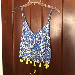 Lily Pulitzer crop top